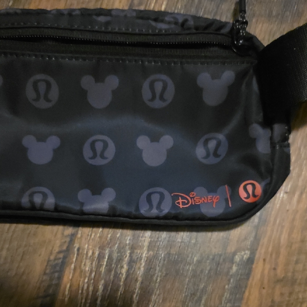 lululemon athletica Black Mickey Pattern Belt Bag - Picture 2 of 5